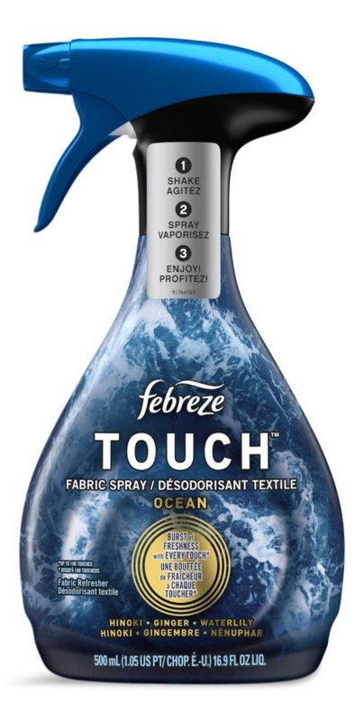 Febreze Touch Fabric Spray Ocean, 500 mL
