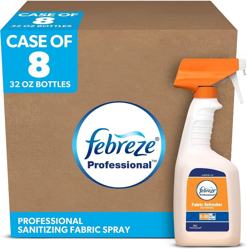 Febreze Professional Fabric Refresher Liquid Concentrate with Gain Scent, 3.78 L (Case of 2)