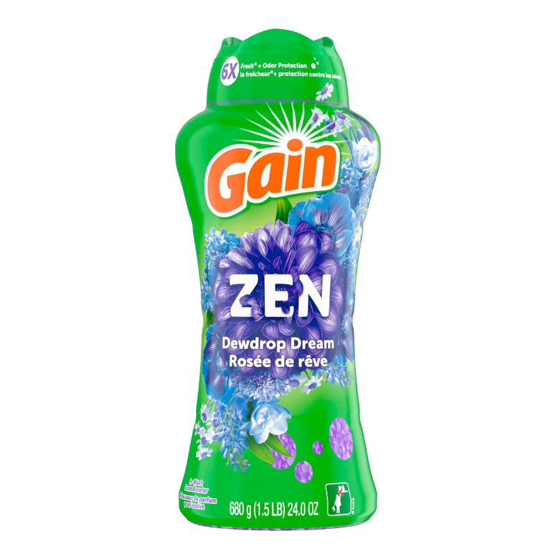 Gain In-Wash Laundry Scent Booster Beads, Zen, 13.4 oz