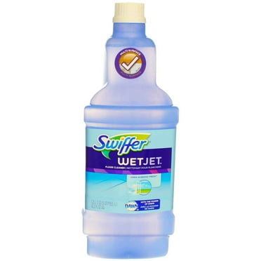 WetJet Multi-Purpose Floor and Hardwood Liquid Cleaner Solution Refill, Open Window Fresh Scent, 1.25 l