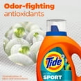 Tide Ultra Sport Liquid Laundry Detergent, 63 fl oz, 44 Loads, Laundry Detergent Liquid with Advanced Sweat plus Stain Fighters
