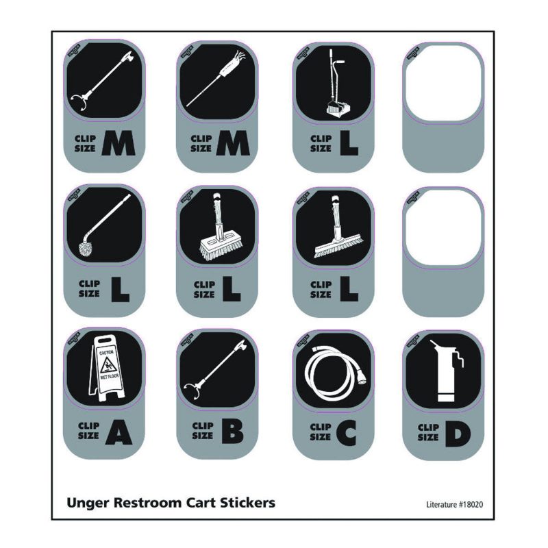 Tool Icons Sticker Sheet