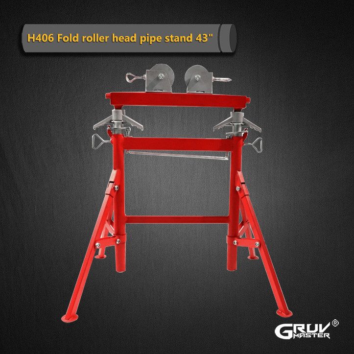 H&M Pipe Roller Head for Jack Stands