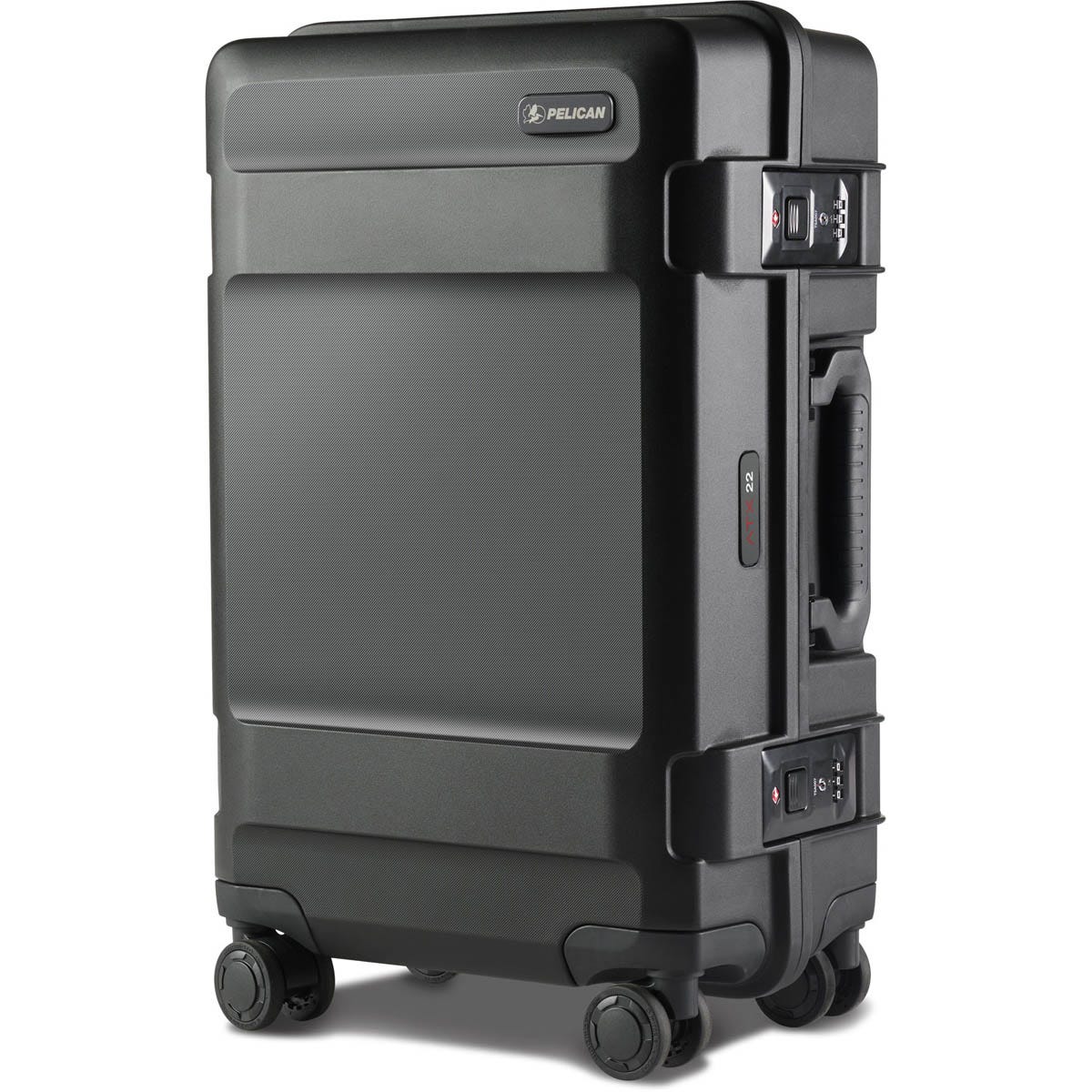 ATX Carry-On Hard-Sided Luggage (Black)