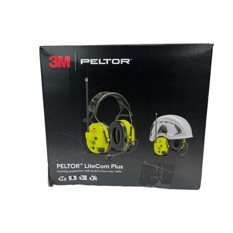 3M™ PELTOR™ Cup Left LiteCom Plus, 7336JM GY/SP, Bright Yellow, including MT205-1 M60 and J22-02, Spare Part