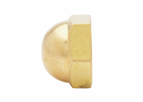 NUT-CAP,42559 1/2-20 BRASS