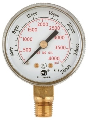GAUGE,2-1/2"100PSI 648