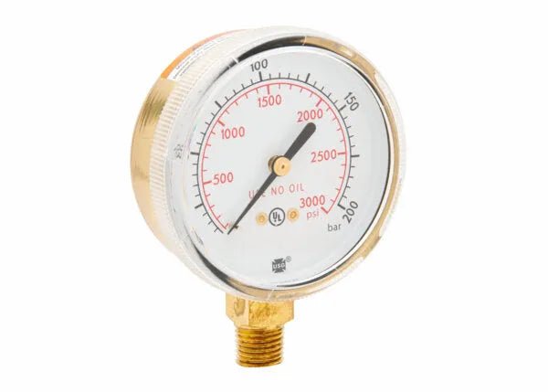 GAUGE,2-1/2"3000PSI/200 BAR