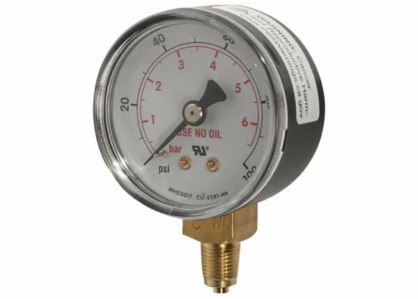GAUGE,50MM 100PSI/7BAR 1/8BSP