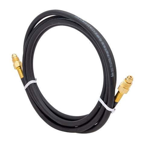 HOSE,1/2"X 10 BLACK 3/4-16 W/FITTINGS