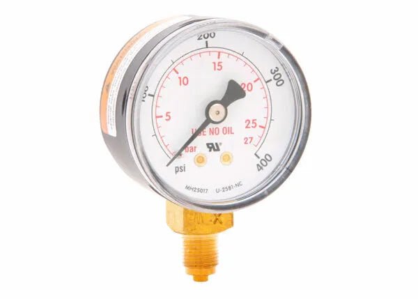 GAUGE,2"400PSI/28BAR CHR