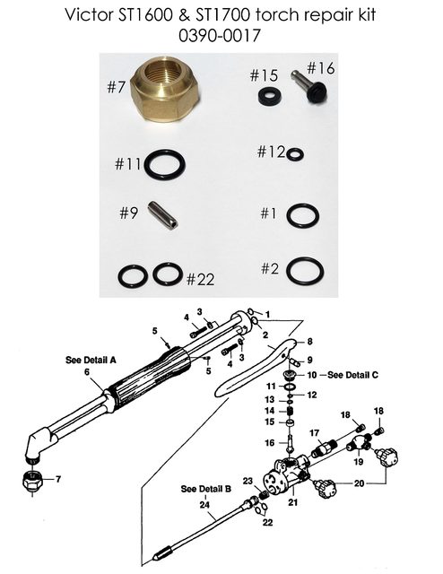 REPAIR KIT 0390-0017