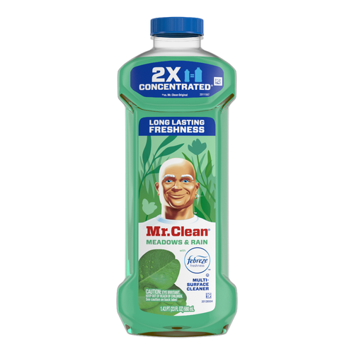 Mr. Clean All Purpose Cleaner, Floor Cleaner, Mop Soap, Cleaning Liquid, Meadows & Rain, 1.21L