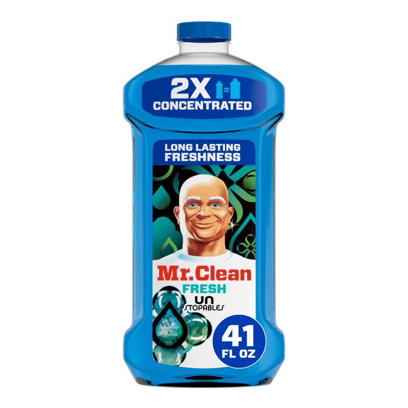 Mr. Clean All Purpose Cleaner, Floor Cleaner, Mop Soap, Cleaning Liquid, Unstopables, 2.93L