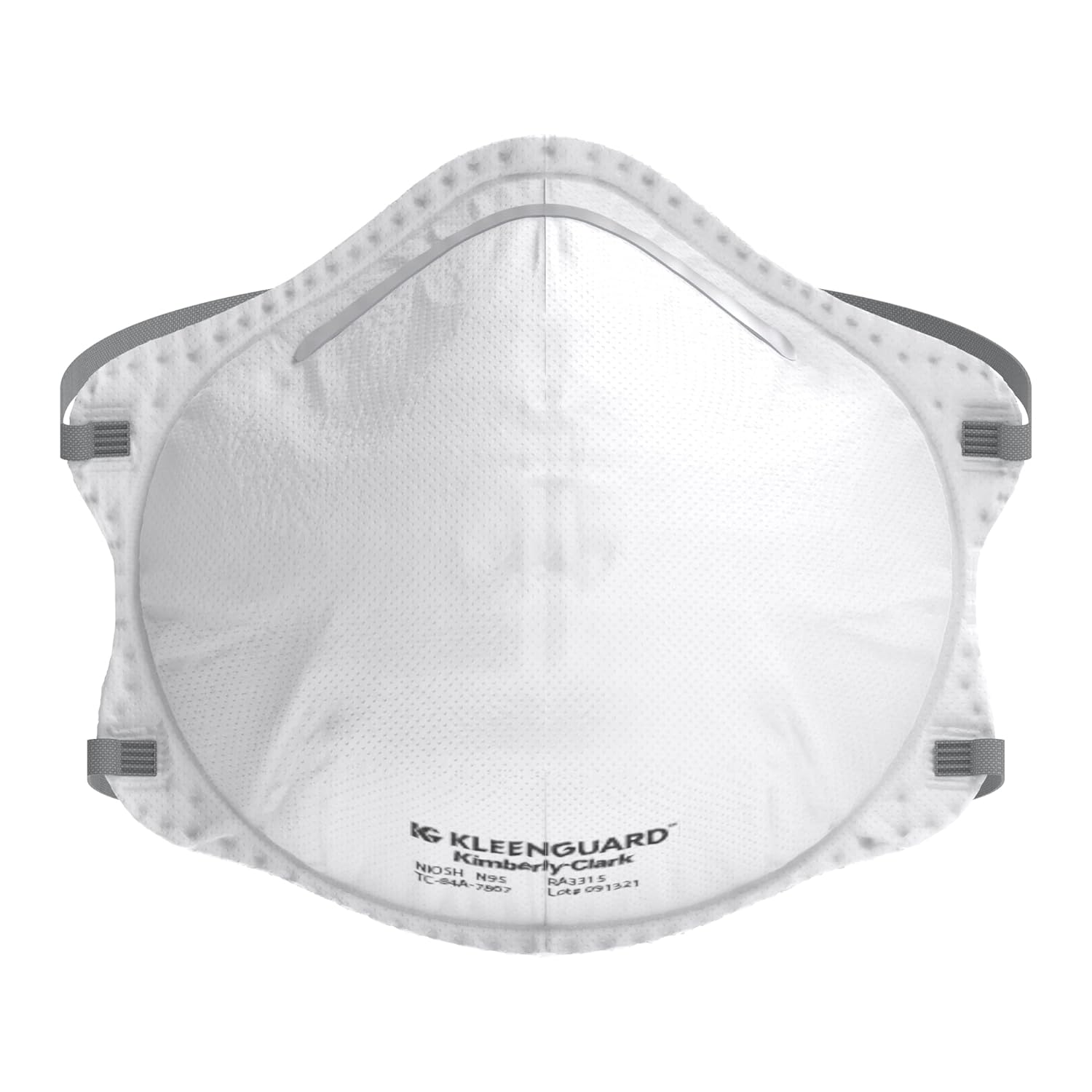 KleenGuard™ 3300 Series OV N95 Particulate Respirator , RA3316V Molded Cup Style, NIOSH-Approved, Exhalation Valve, Regular Fit,