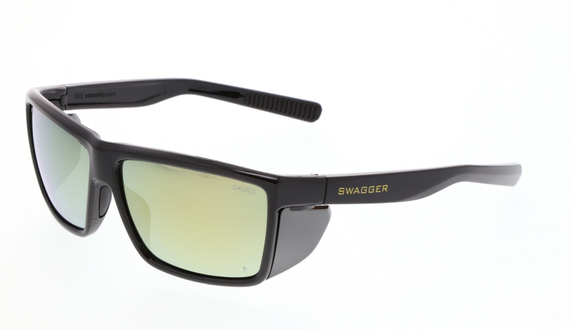 Swagger SR2 Blk Frm, Gold Mirr Polarized