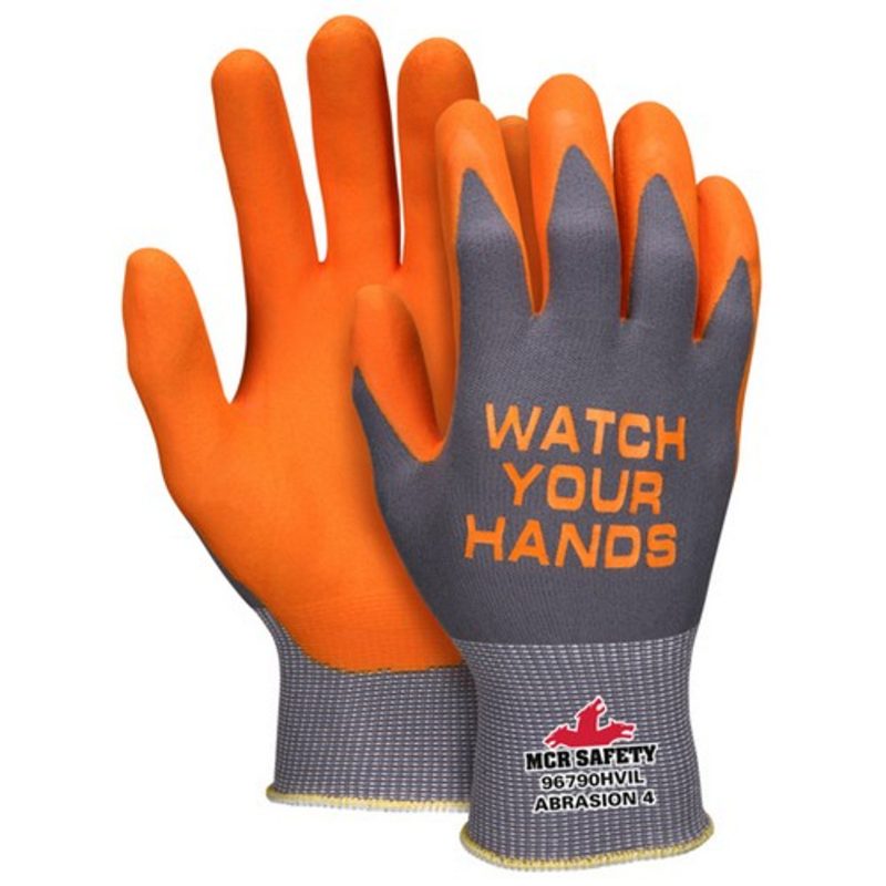 15ga Gray Nylon/Orange NF WYH Logo M