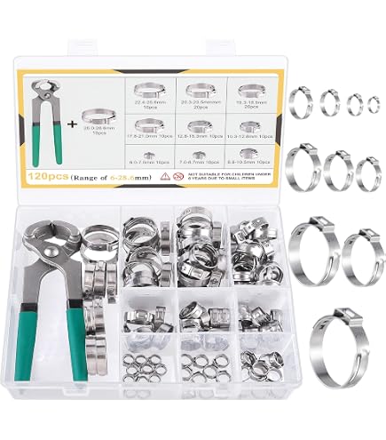 Stepless Ear Clamp Stainless Steel 36.0-706R 13E Z