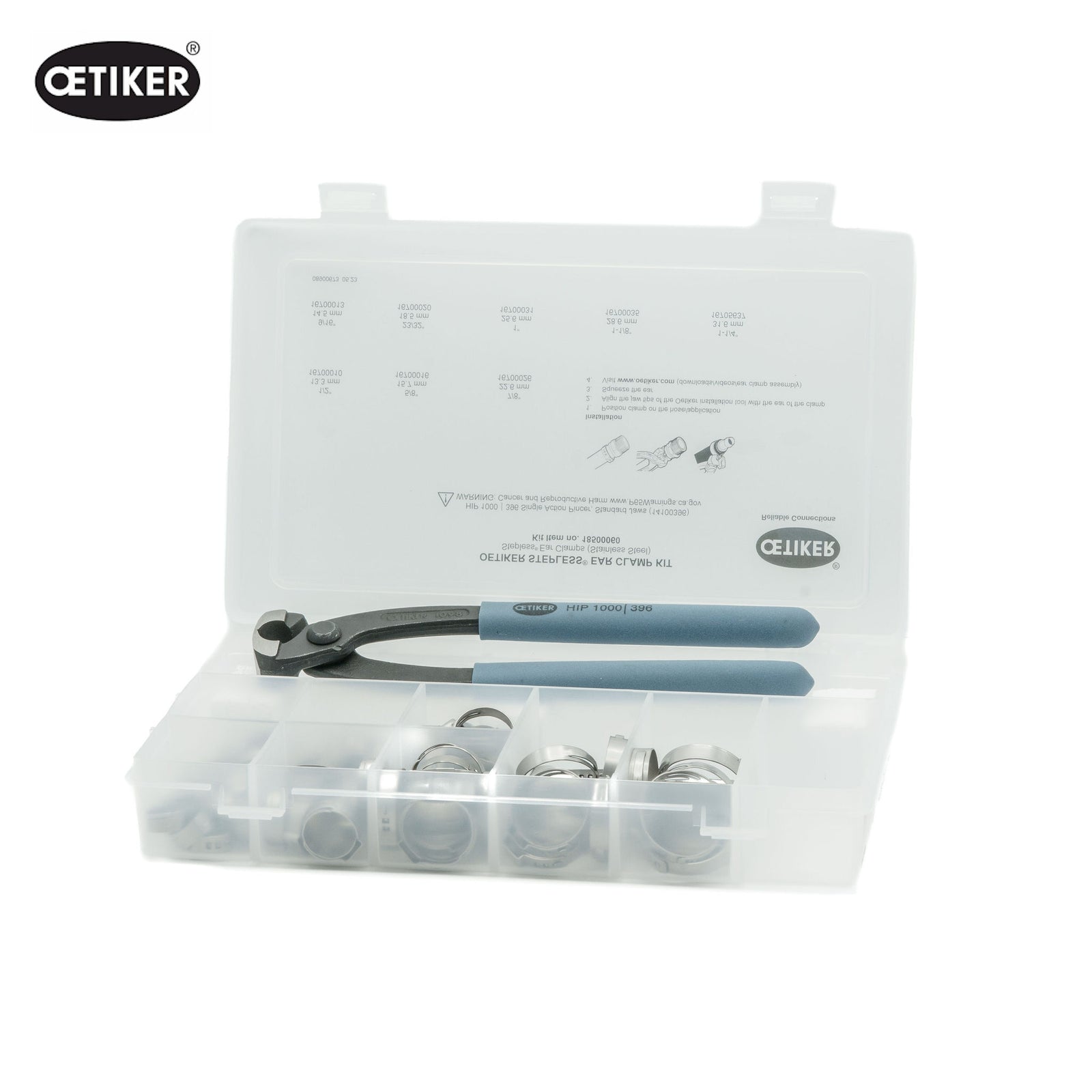 Stepless Ear Clamp Stainless Steel 56.5-706R 13E Z