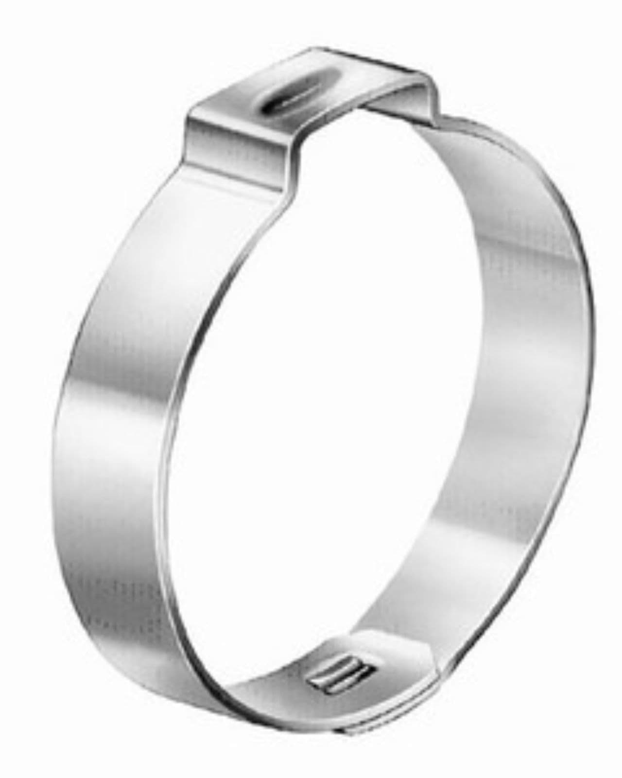 1-Ear Clamp Zinc Coated Steel 198/9E