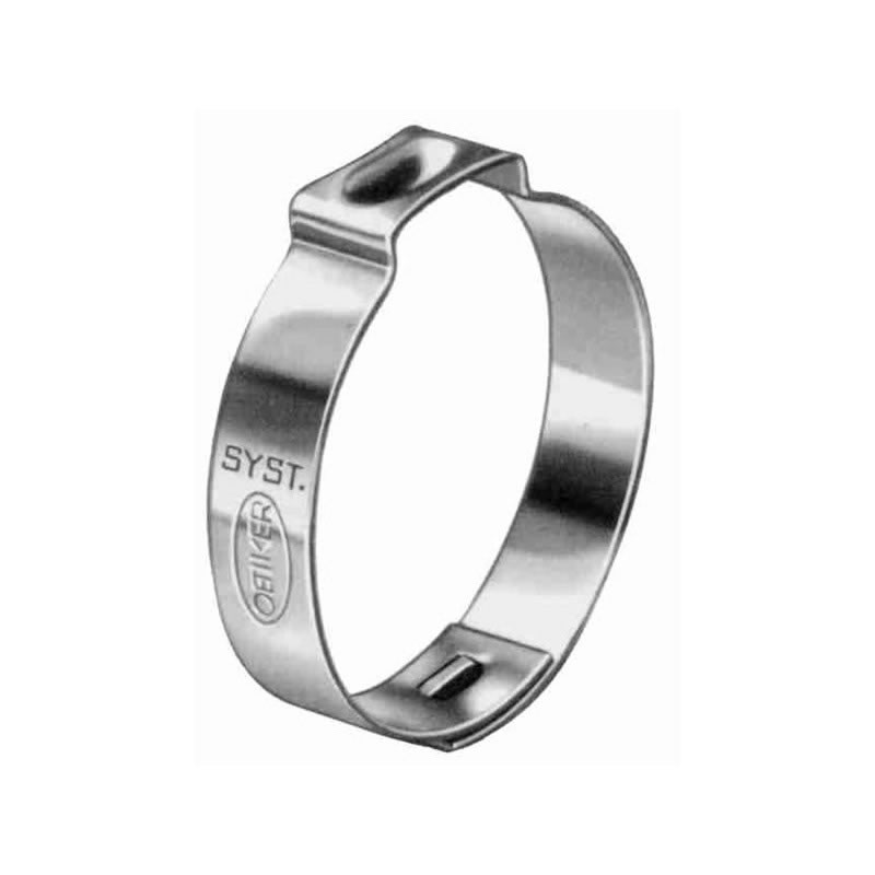 1-Ear Clamp with Insert Stainless Steel 13.8RER