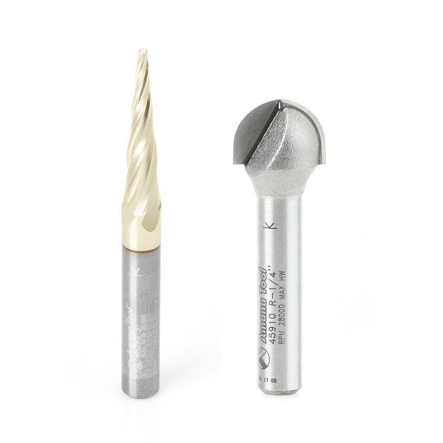AMANA 2PC CARVING BIT ICONIC
