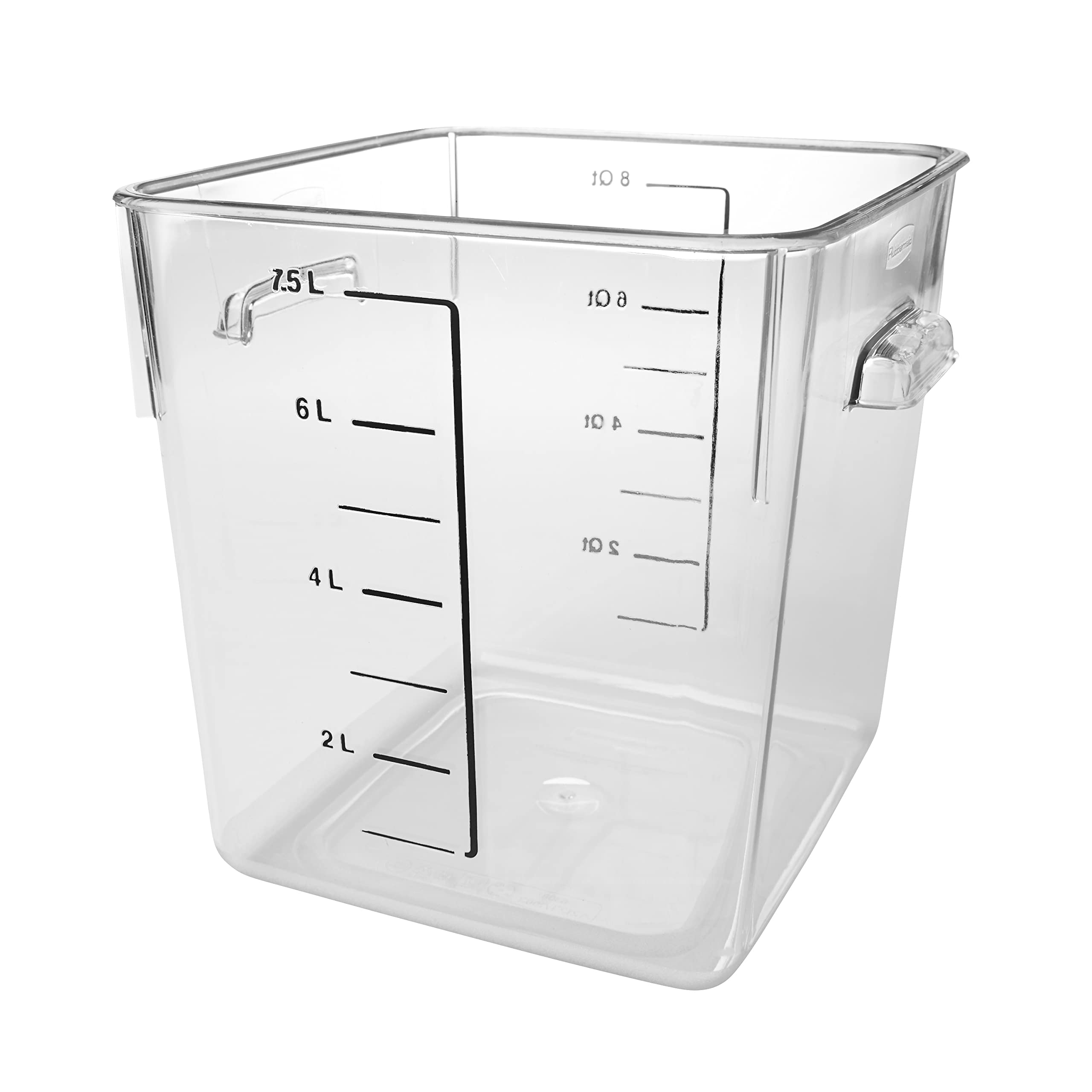 Square Storage Container 8 QT Clear