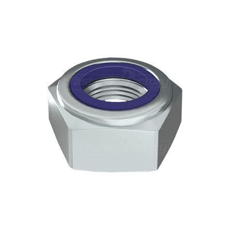 NUT NYLOC HEX