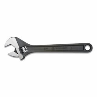 ADJ WRENCH, 12", BLACK, BULK/18