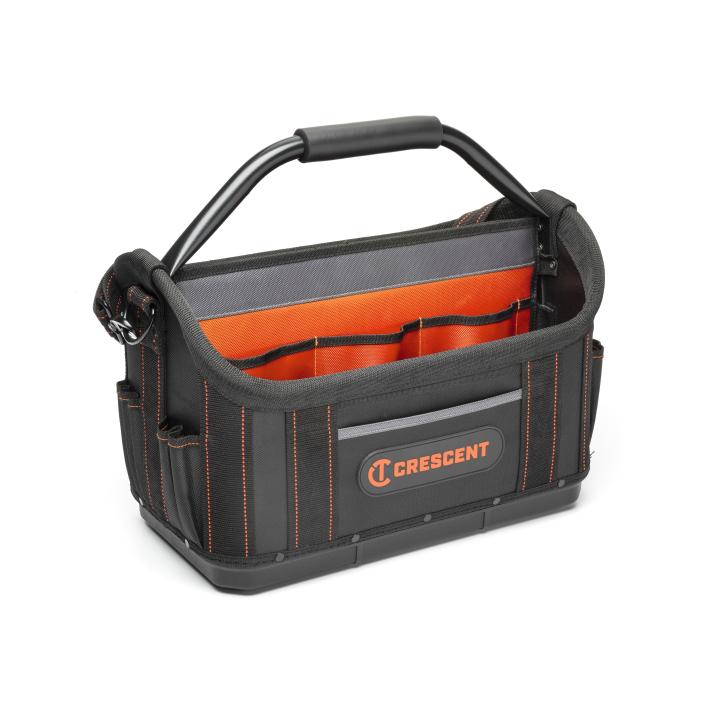 TOOL BAG, 17", TRADESMAN, OPEN TOP