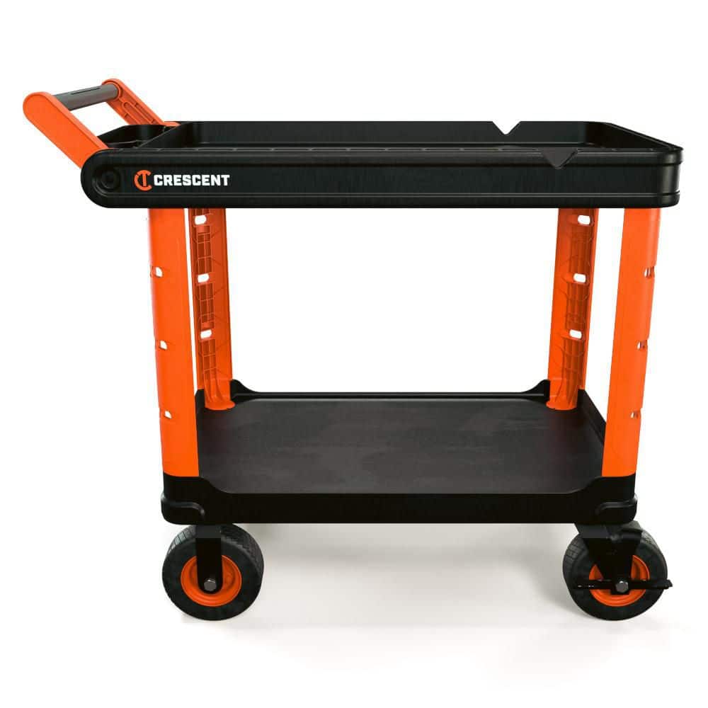 MED, 2 SHELF CART, 8IN CASTERS