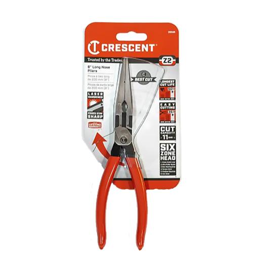 PLIER, 8", LONG NOSE, DM, Z2