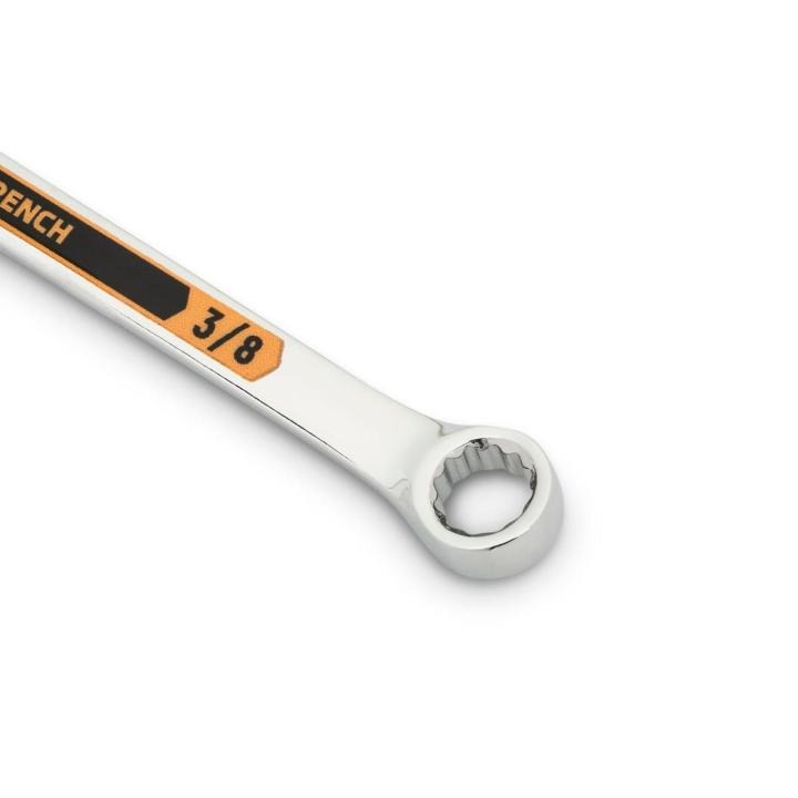 HI-VIZ WR LNG COMB 12PT 3/8"
