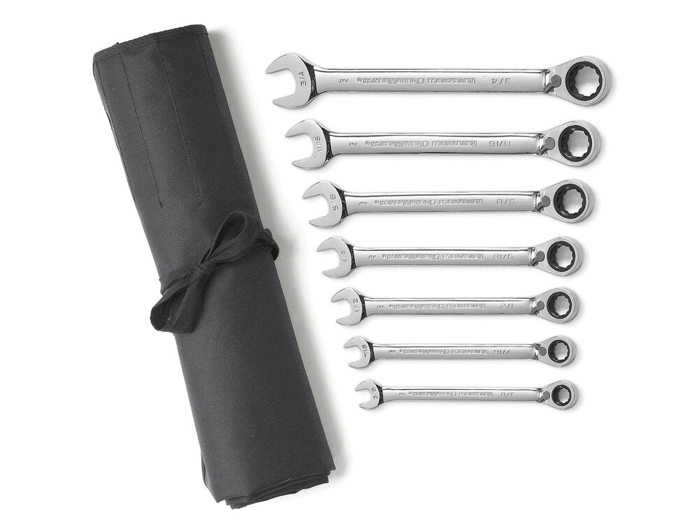 7PC SAE 12PT COMB WRENCH SET