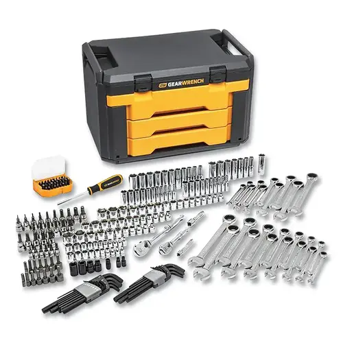 232PC MECHANICS TOOL SET 1/4, 3/8