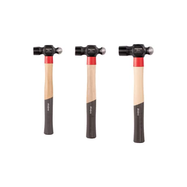 3 PC BALL PEIN HAMMER SET