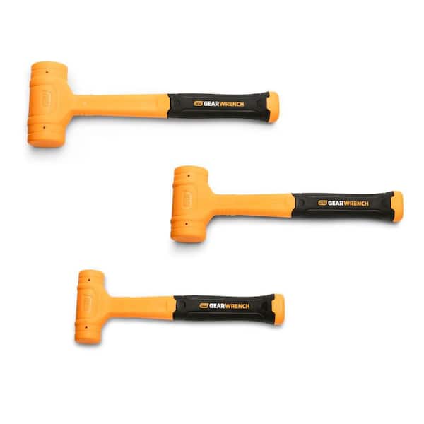 3 PC DEADBLOW HAMMER SET