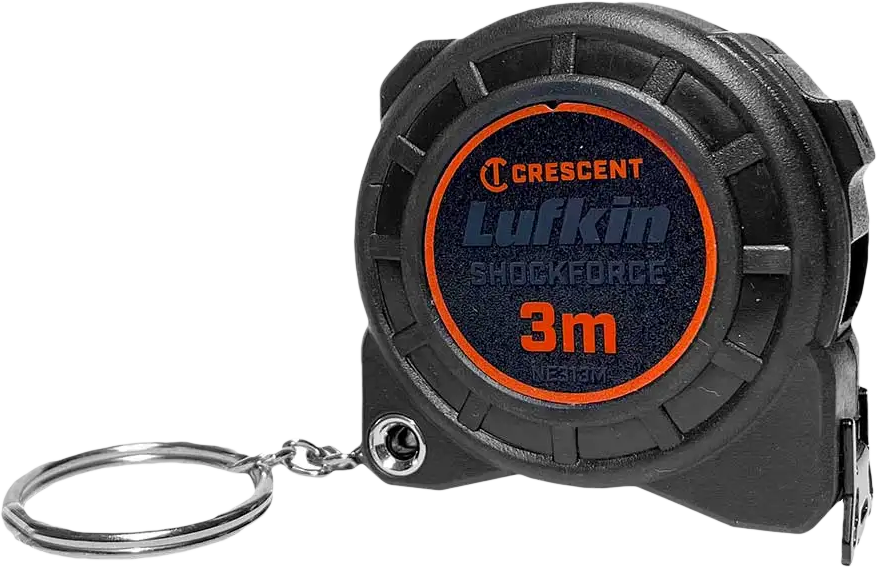 KEYCHAIN TAPE, 8', SHOCKFORCE NE, CARDED