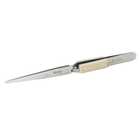 TWEEZER,REVERSE ACTION,FIBER GRIP HLDNG