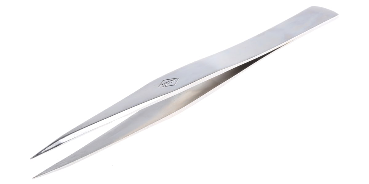 AA NICKEL PLATED TWEEZERS 120MM