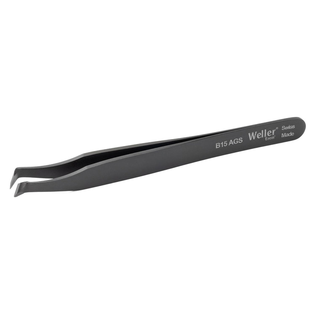 15AGS CUTTING TWEEZER BLACK, SOFTWIRE