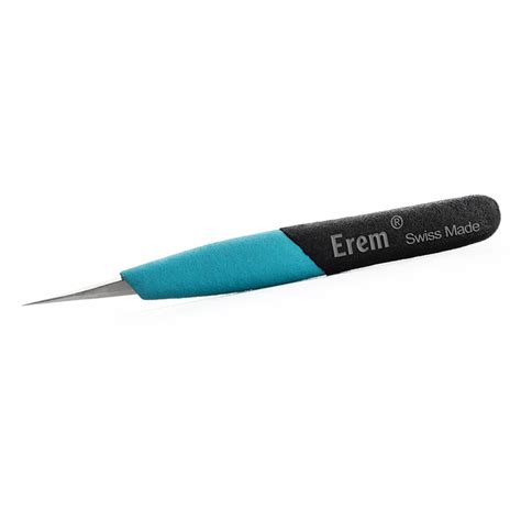 TWEEZER,ERGO GRIP,FINE TIP,ANTI-MAG,SS