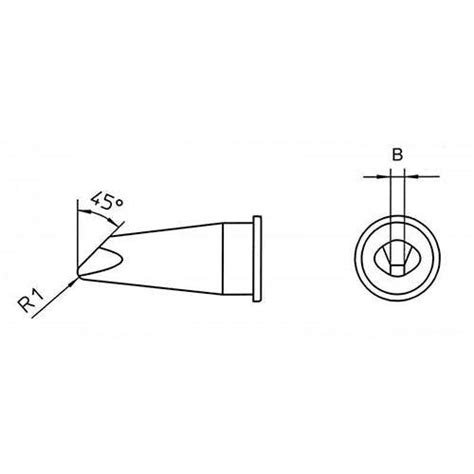 SOLDERING TIP,LHTD45,5.0MM,FOR WSP150