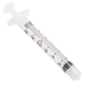 SYRINGE,3CC,LL,ASSEMBLED,1600/PK
