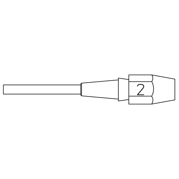 XDS 2 DESOLDERING TIP 3.0X5.3 L 10.5MM