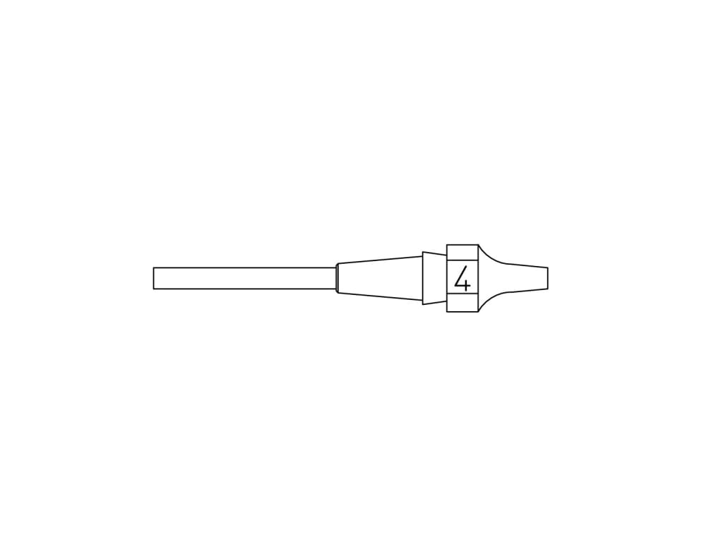 XDS 4 DESOLDERING TIP 1.2X2.5 L 10.5MM