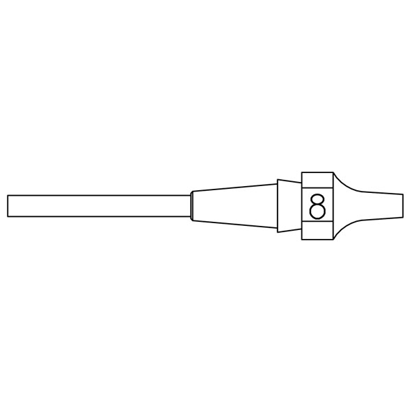 XDS 8 DESOLDERING TIP 1.5X2.9 L 10.5MM