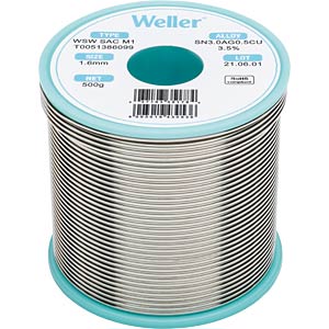 WSW SAC M1 SOLDER WIRE 1,6mm, 500g