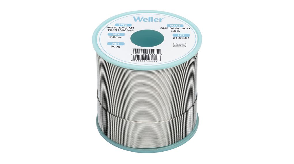 WSW SAC M1 SOLDER WIRE 0,8mm, 500g