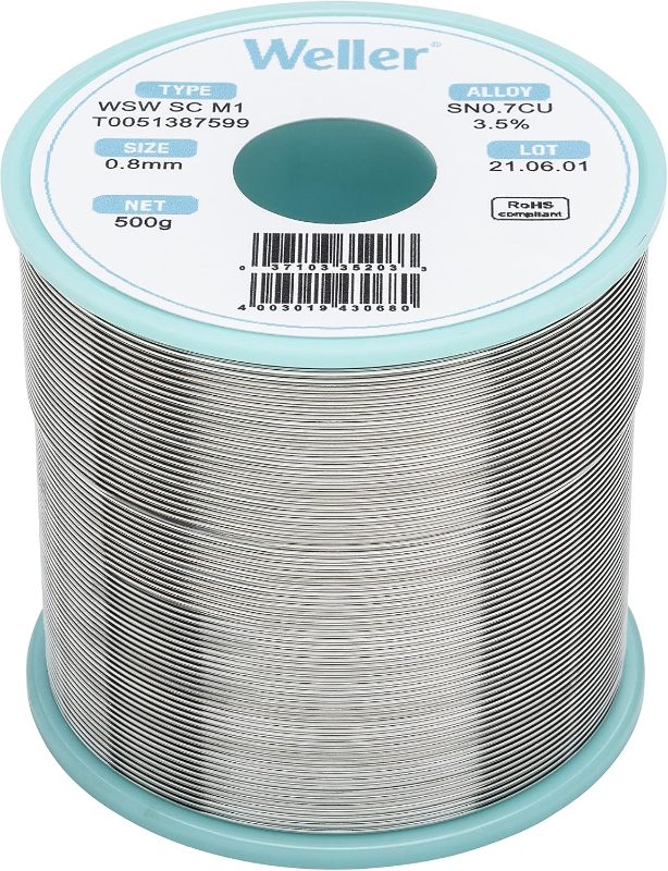 WSW SC M1 SOLDER WIRE 0,8mm, 500g